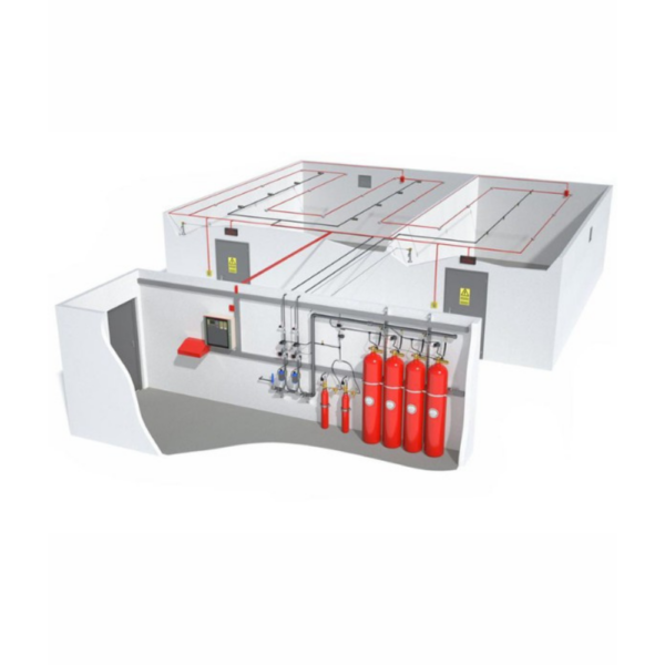 Inergen Gas Fire Suppression System