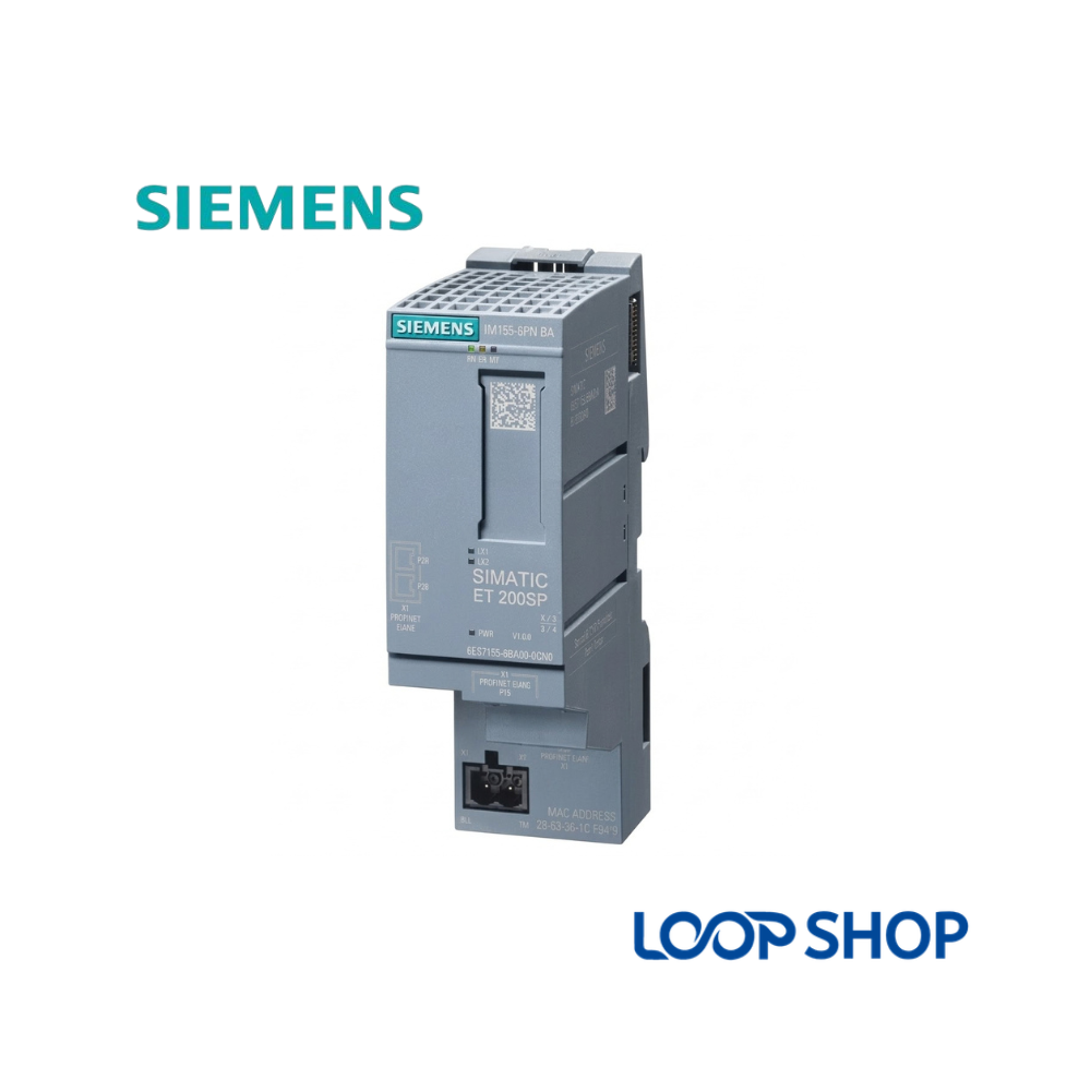 Siemens SIMATIC ET 200SP PROFINET Interface Module IM 155-6PN Basic (6ES7155-6AR00-0AN0)