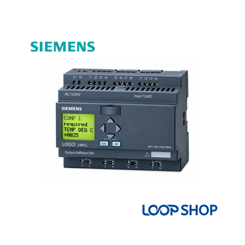 Siemens LOGO! 24RCL Logic Module 6ED1053-1HB00-0BA2