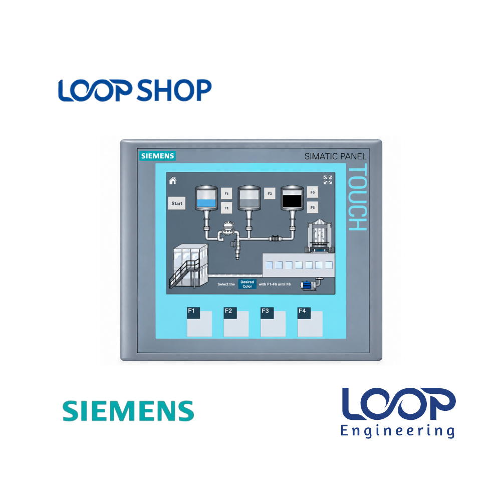 Siemens SIMATIC KTP600 Basic Mono PN HMI Display Panel 6AV6647-0AB11-3AX0