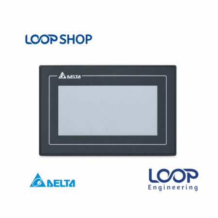 Delta DOP-110CS 10.1 inch TFT color touch screen HMI display panel front view