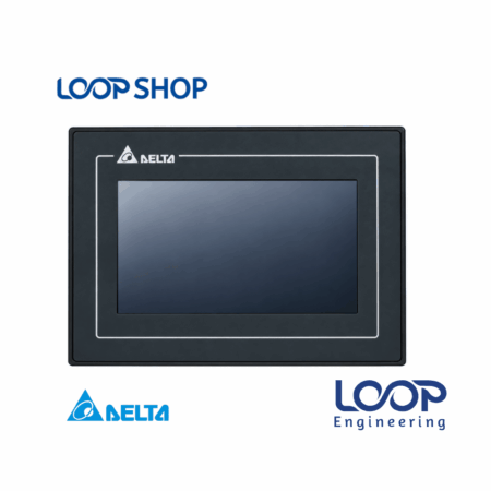 Delta DOP-107WV 7 inch TFT color touch screen HMI display panel front view