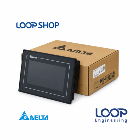 Delta DOP-110ES 10.1 inch TFT color touch screen HMI display panel front view