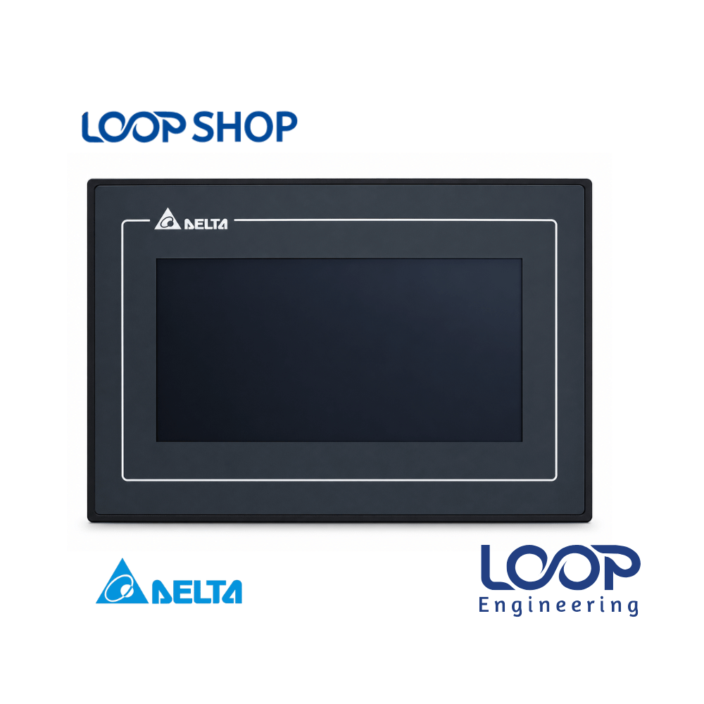 Delta DOP-107BV 7 inch TFT color touch screen HMI display panel front view