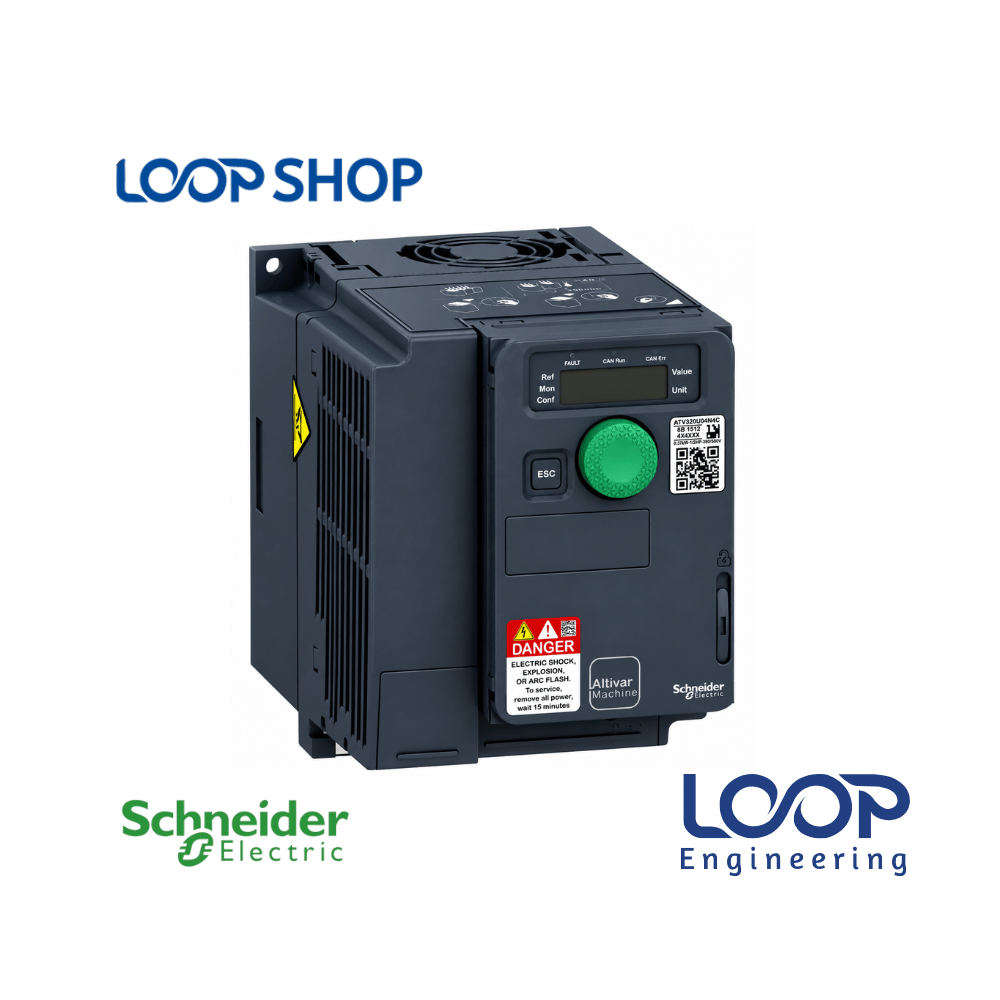 Schneider ATV320U15N4C 1.5kW 2HP 3-Phase 380V VFD Drive