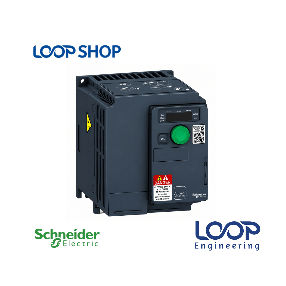 Schneider ATV320U07N4C 0.75kW 1HP 3-Phase 380V VFD Drive