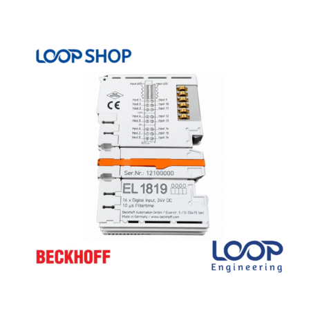Beckhoff EL1819 Digital EtherCAT Input Terminal Supplier in BD - Loopshop