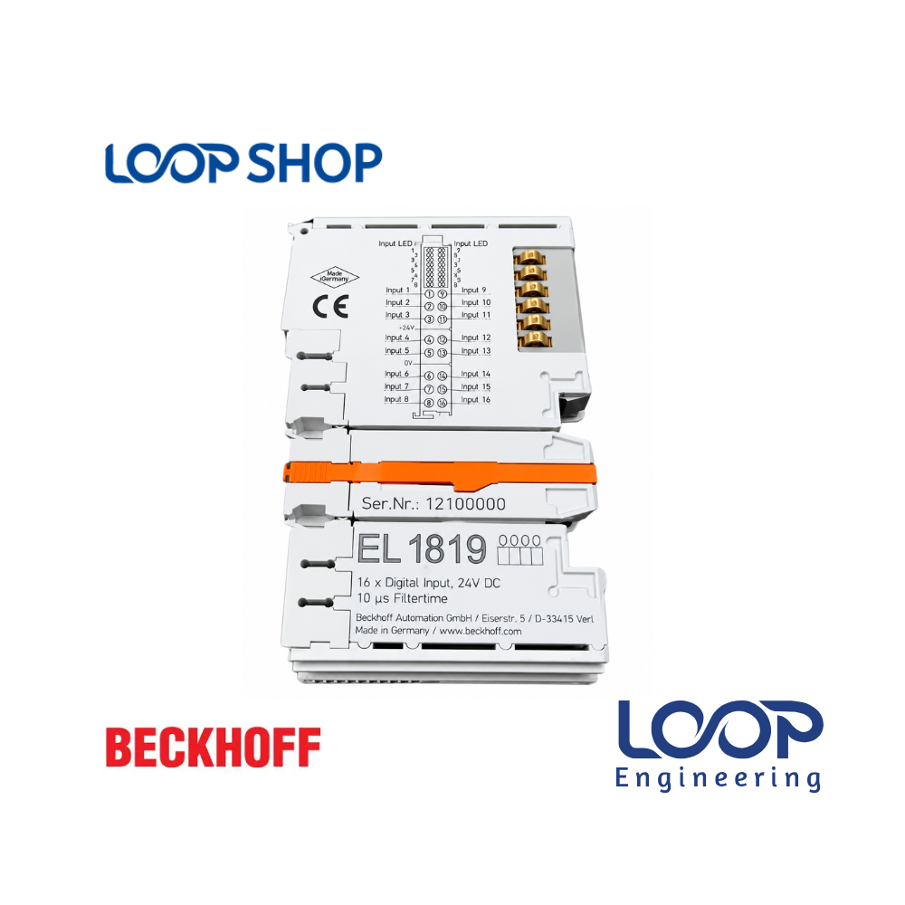 Beckhoff EL1819 Digital EtherCAT Input Terminal Supplier in BD - Loopshop