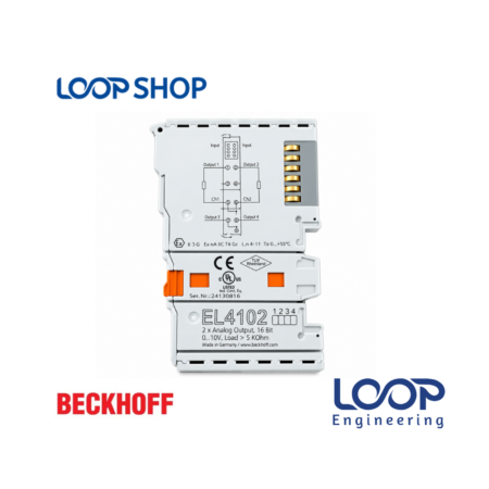 Beckhoff EL4102 Analog Output Terminal Supplier in BD - Loopshop