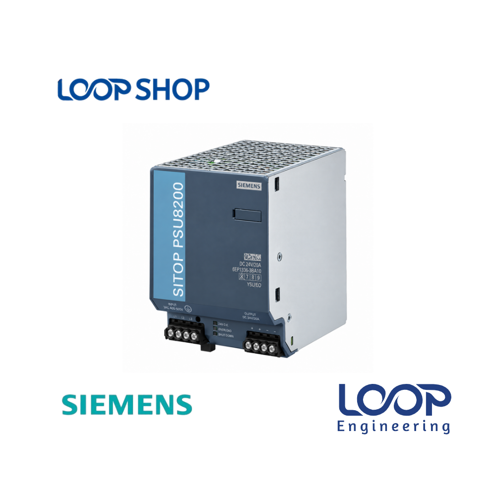 Siemens SITOP PSU8200 Power Supply 6EP1336-3BA10 24V 20A Loopshop Bangladesh