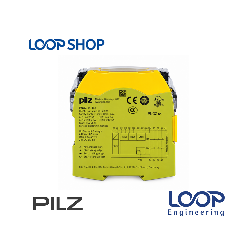 Pilz 751109 PNOZ s9 C Safety Relay 24VDC Loopshop Bangladesh